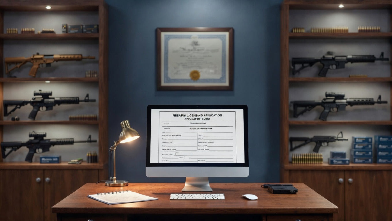 Start your firearm licensing process now.