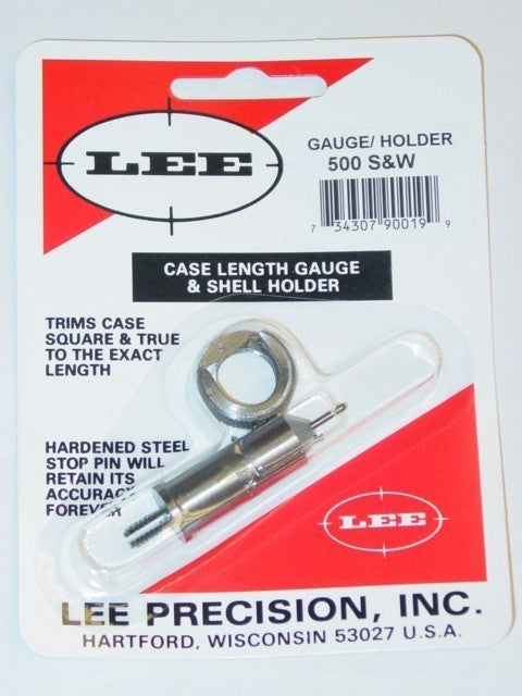 LEE GAUGE/HOLDER 500 S&W