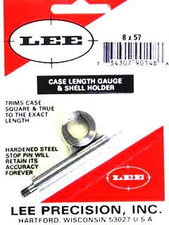 LEE GAUGE/HOLDER 8X57 MAUSER
