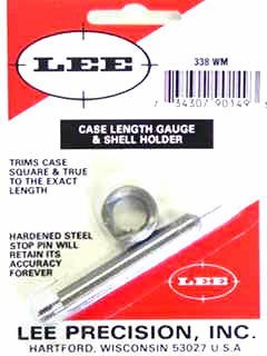 LEE GAUGE/HOLDER 338 WIN MAG