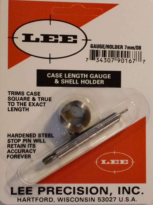 LEE GAUGE/HOLDER 7MM/08
