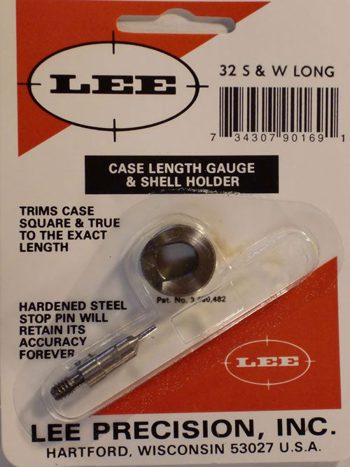 LEE GAUGE/HOLDER 32 S&W LONG