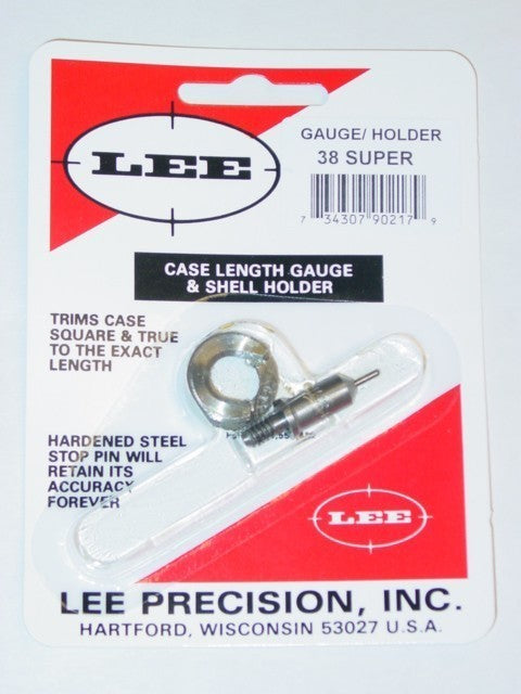 LEE GAUGE/HOLDER 38 SUPER