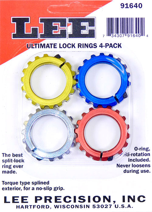 LEE ULTIMATE LOCK RINGS 4PK