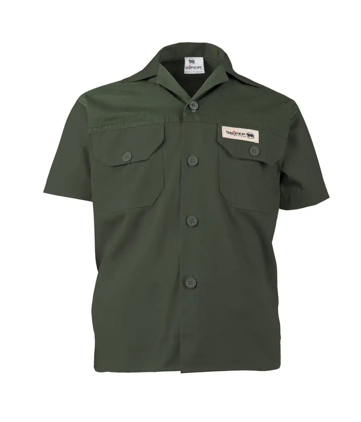 Kiddies Adventure S/S Shirt - Khaki/ Olive