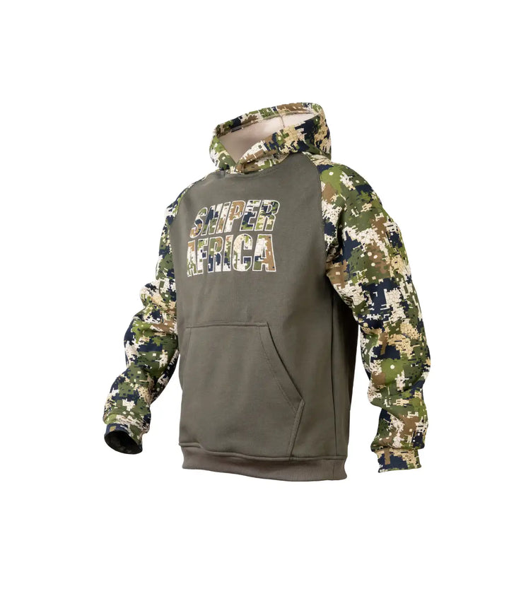 Jakkals Hoody - 3D/Olive/Pix-Olive/3D-Olive