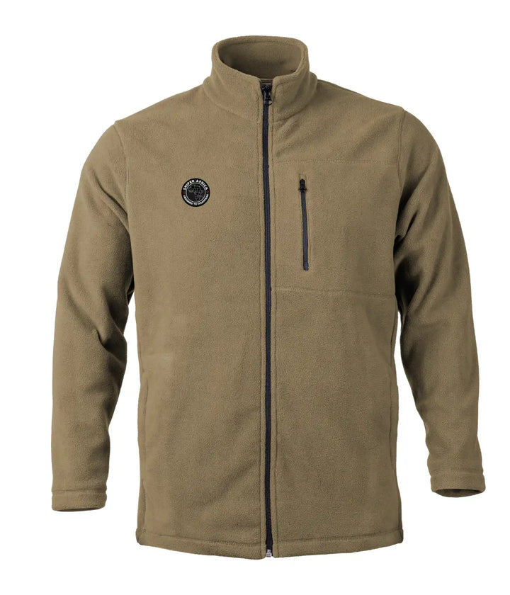 EDW Fleece Zipper Top - Black/Cayote/Olive