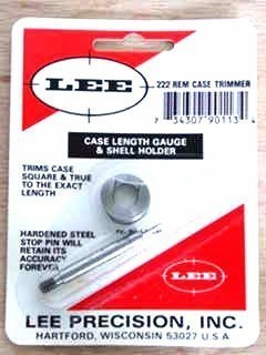 LEE GAUGE/HOLDER 222 REM