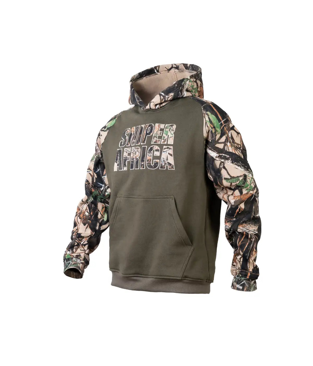 Jakkals Hoody - 3D/Olive/Pix-Olive/3D-Olive