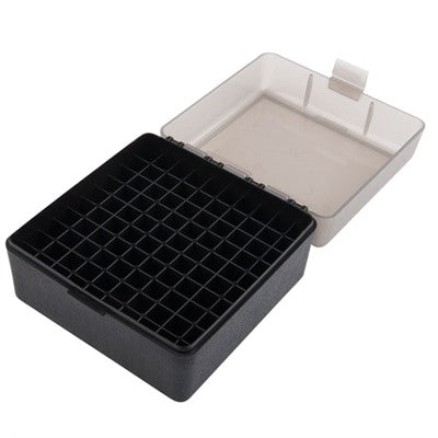 Mtm Case-Gard MTM AMMO CASE FLIP TOP 17-223 CLEAR SMOKE (100)