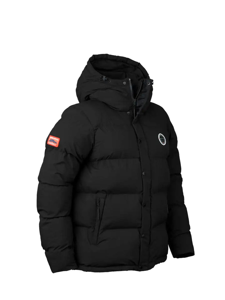 Adventure Puffer Jacket - Black/Olive