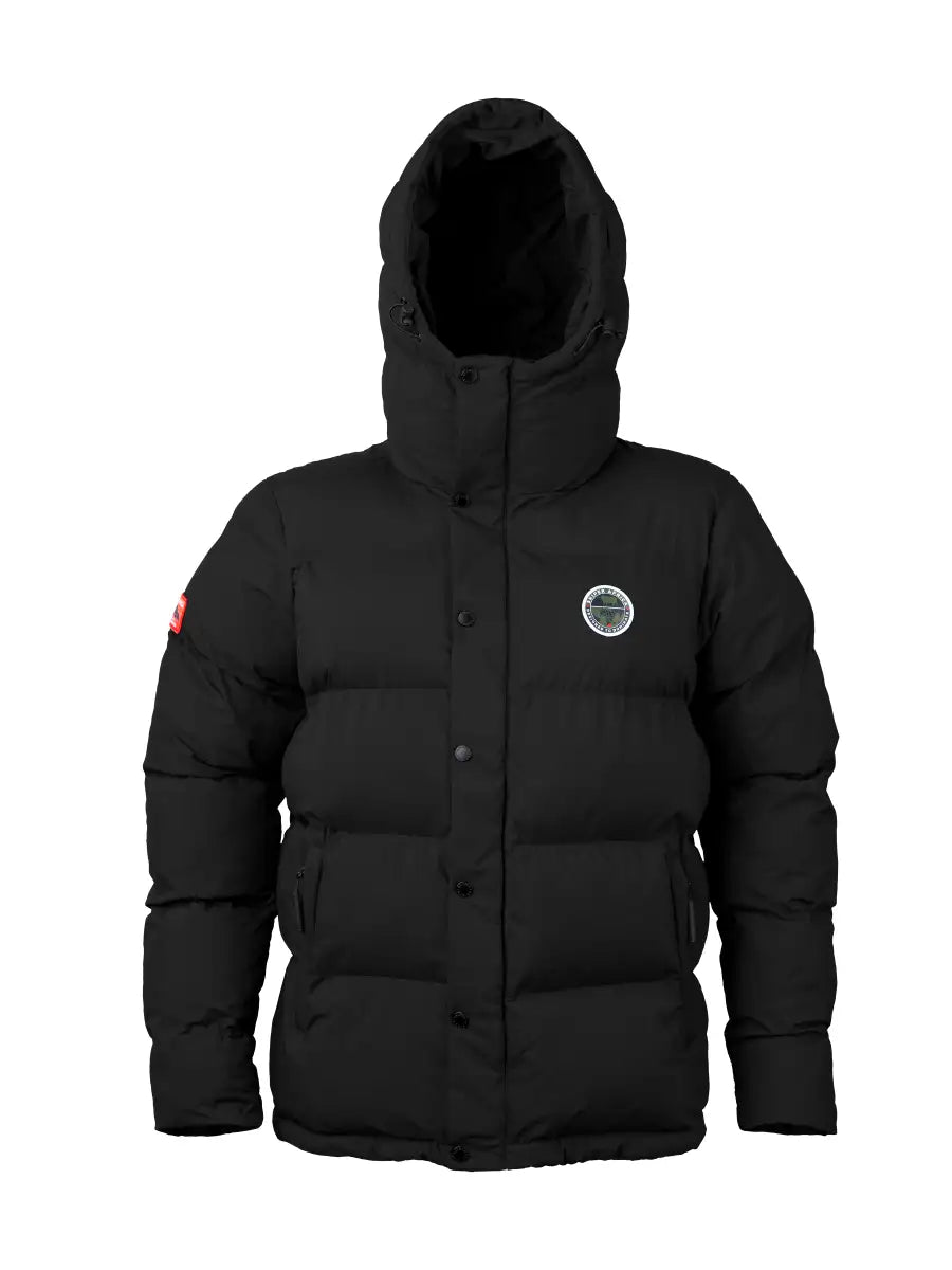 Adventure Puffer Jacket - Black/Olive
