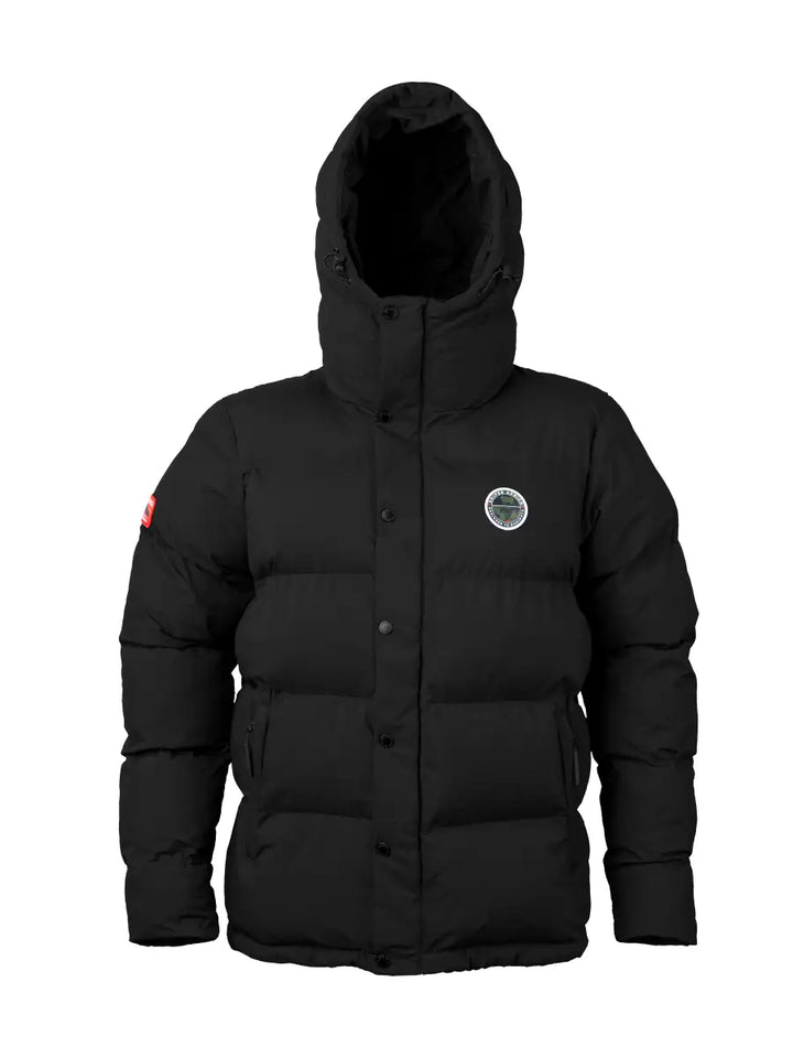 Adventure Puffer Jacket - Black/Olive