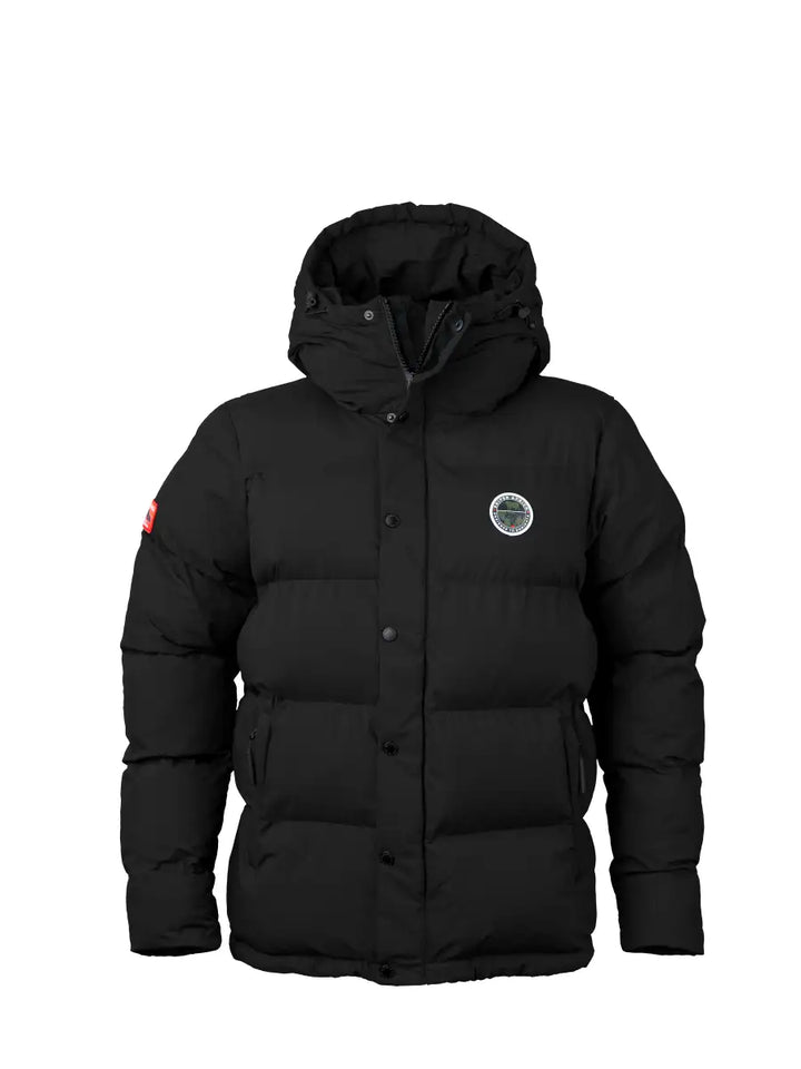 Adventure Puffer Jacket - Black/Olive