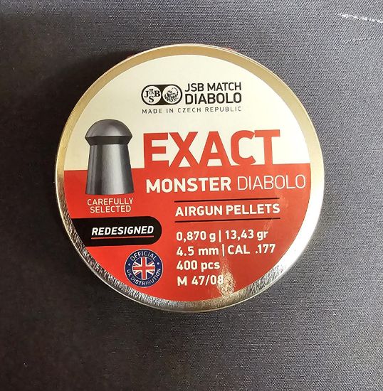 Jsb PELLET JSB EXACT MONSTER 4.52MM/.177 13.43GR (400)