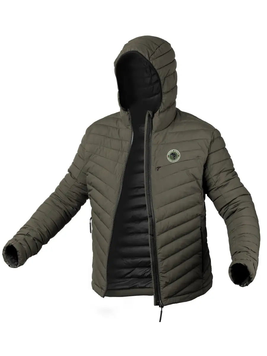 Explorer Puffer Jacket - Black/Cayote/Olive