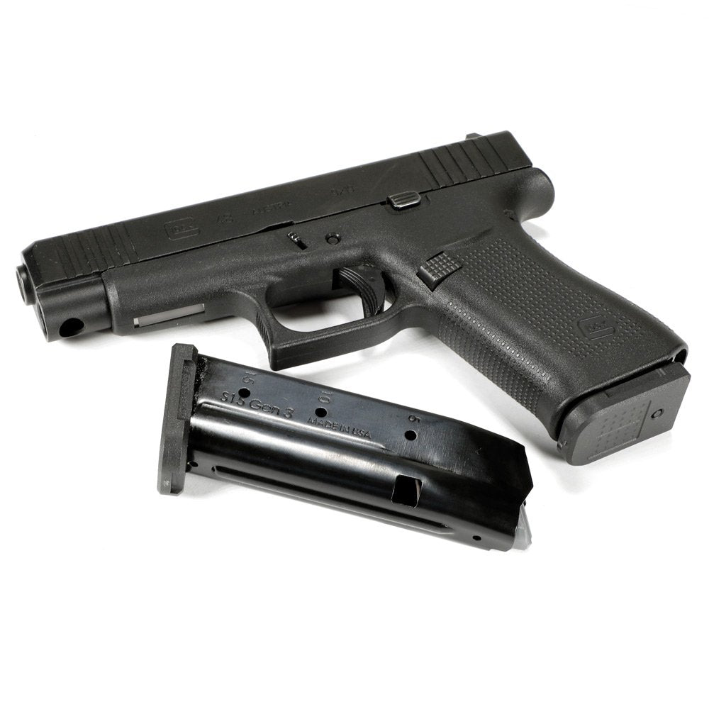 SHIELD ARMS S15 9MMP 15RD MAG + MAG RELEASE FOR GLOCK 43X
