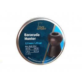 H&amp;N PELLET H&amp;N BARACUDA  HUNTER 5.5MM 18.21GR (200) (MIN ORDER QTY:5)