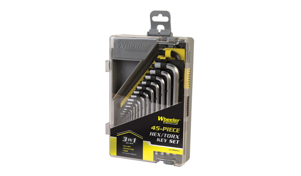 Wheeler 45 PIECE KEY SET METRIC HEX & TORX