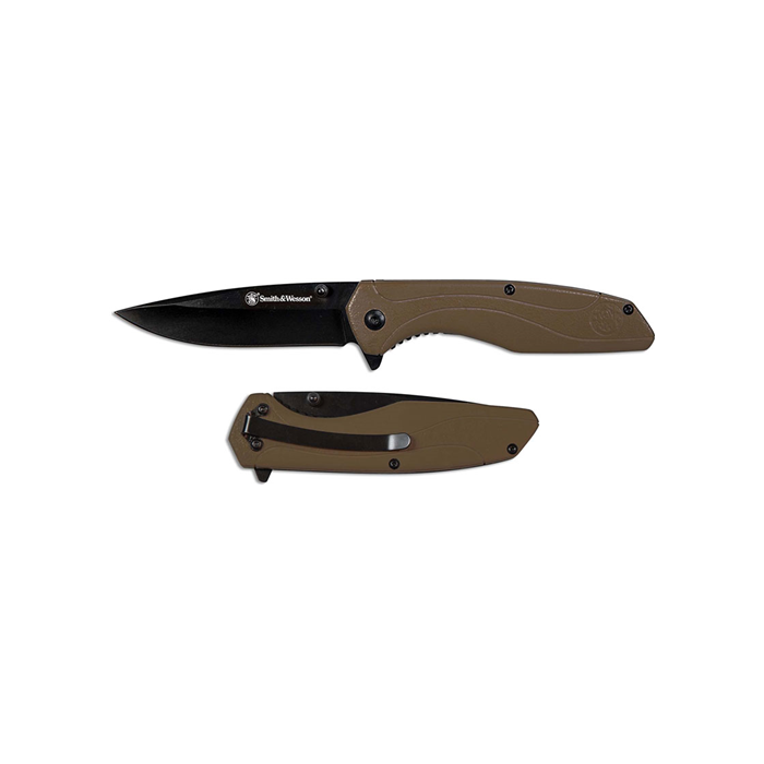 Smith & Wesson KNIFE SW1103 FDE NYLON