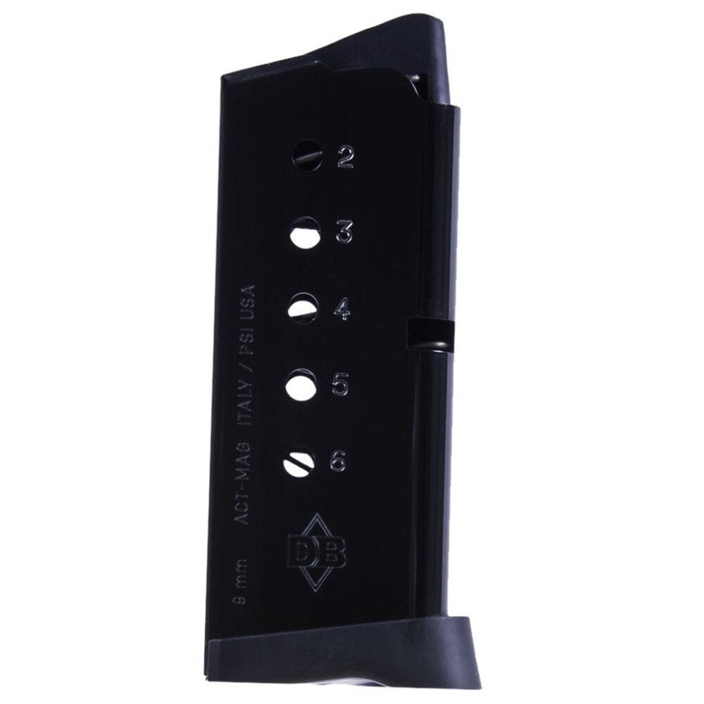 Diamondback DB9 GEN 4 6RND MAG W/ FINGER EXT PLATE