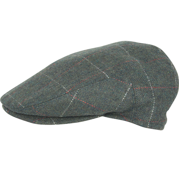 Jack Pyke Clothing JP WOOL BLEND FLAT CAP TWEED 60
