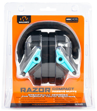 Walker'S RAZOR COMPACT WOMAN/CHILD MUFF TEAL