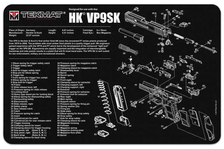 TEKMAT Gun cleaning Mats