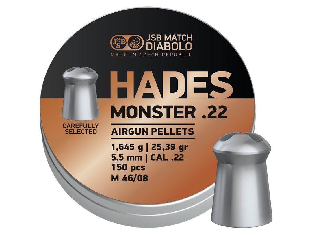 Spring Airguns 5.5MM JSB HADES MONSTER (150) 25.39GR