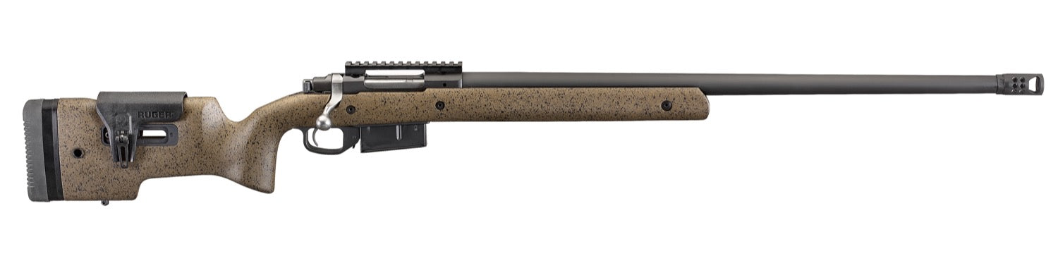 Ruger Hawkeye Long-Range Target 6.5 PRC Bolt-Action Rifle - Model 47189