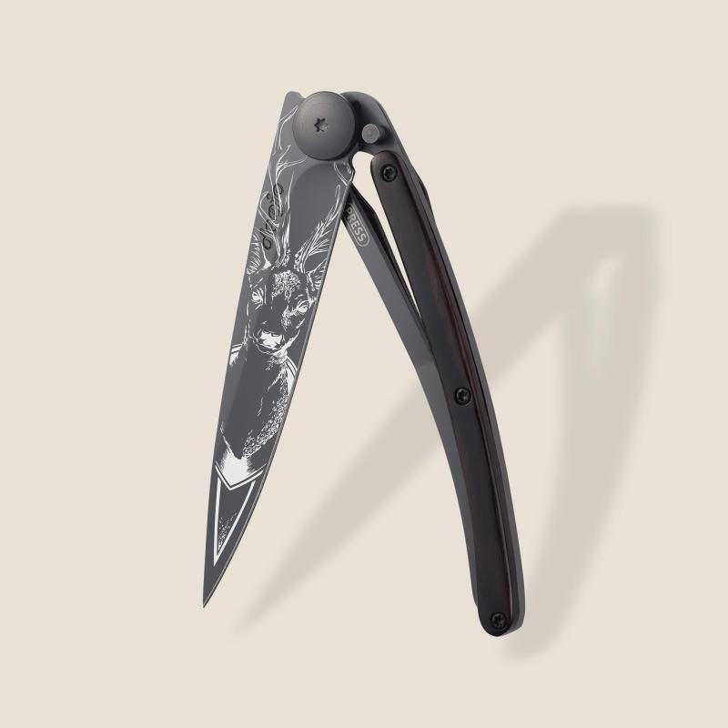 Deejo KNIFE DEEJO POCKET KNIFE 15G TITANIUM NAKED (BULK)