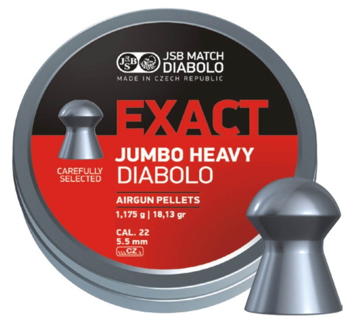 Spring Airguns 5.52MM JSB JUMBO EXACT EXPRESS 14.35GR 500