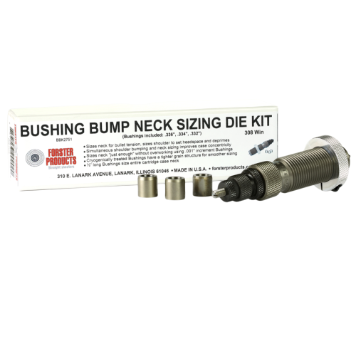 Powder Measure FORSTER BUSHING BUMP DECAPPING UNIT 223 REM
