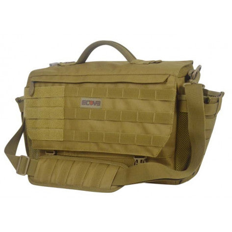 Ecoevo Bags ECOEVO PRO SERIES MESSENGER BAG TAN