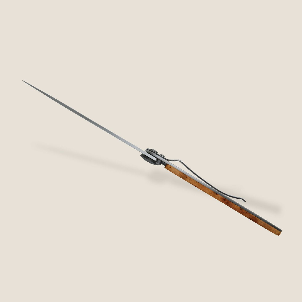 Deejo KNIFE DEEJO 37G TITANIUM JUNIPER WOOD GOLF