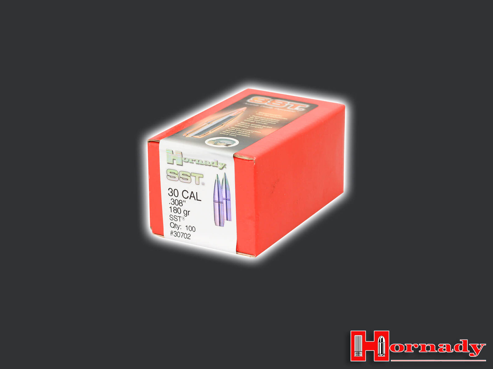 Hornady P 308 180GR HORNADY SST (100)