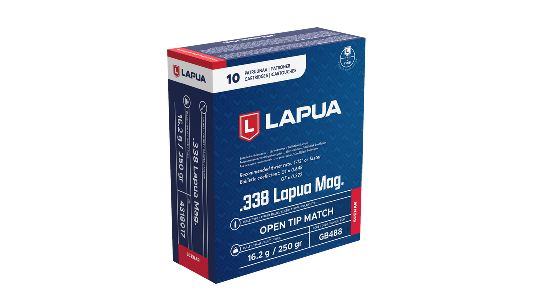 LAPUA AMMO 338 LM SCENAR OTM 250GR (10)