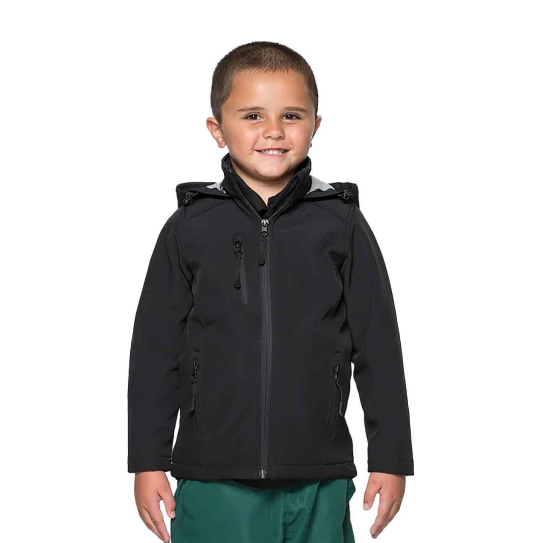 Biomorph Clothing BIOMORPH KIDS PLAIN S/SHELL JACKET 11-12