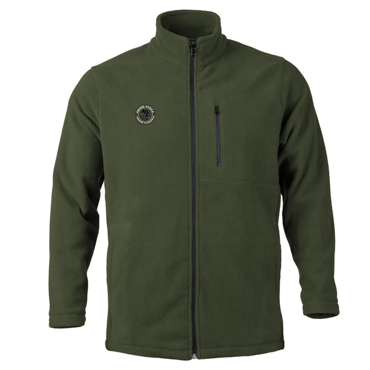 EDW Fleece Zipper Top - Black/Cayote/Olive