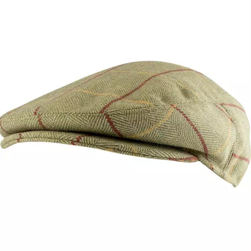 Jack Pyke Clothing JP WOOL BLEND FLAT CAP TWEED 58