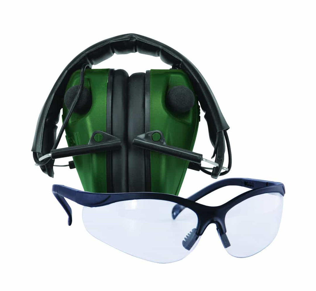 Caldwell E-MAX LOW PRO EAR MUFFS &amp; GLASSES COMBO