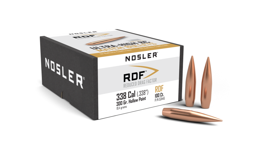 Nosler P 338 300GR NOSLER HPB RDF (100)