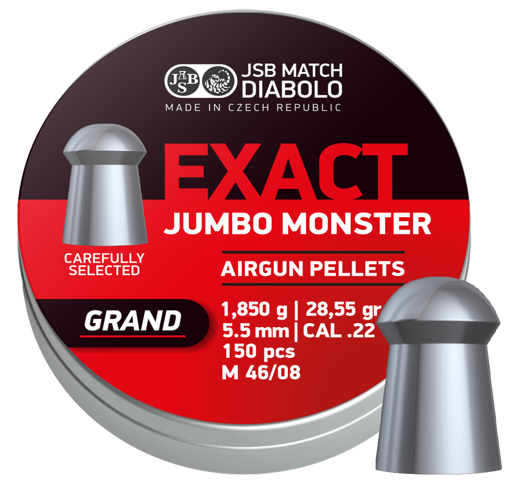 Jsb PELLET JSB EXACT JUMBO MONSTER GRAND 5.52MM/.22 28.55GR (150)