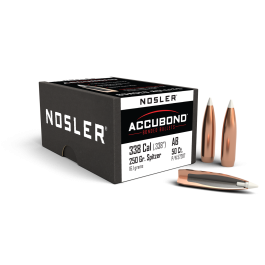 Nosler P 338 250GR NOSLER ACCUBOND (50)