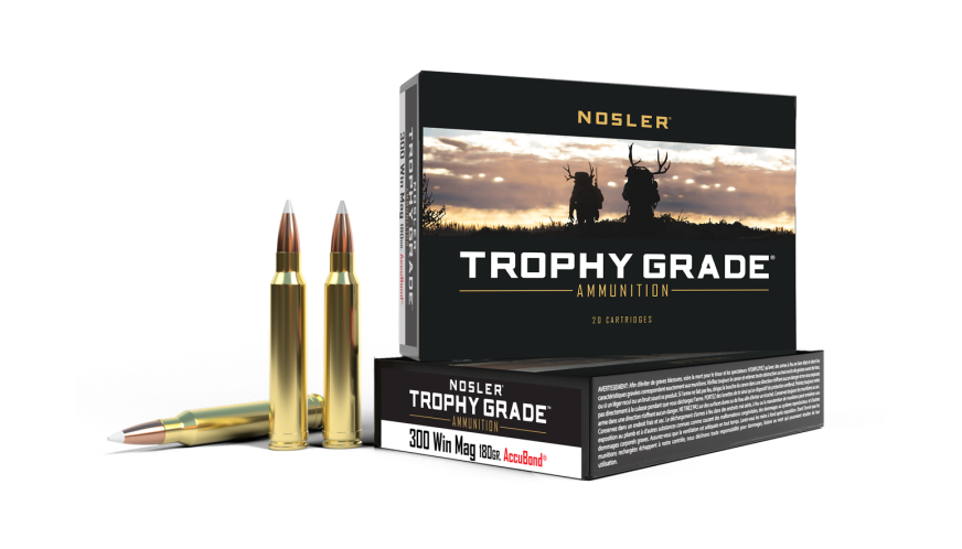 Nosler AMMO 300 WIN MAG 180GR TG NOSLER ACCUBOND (20)