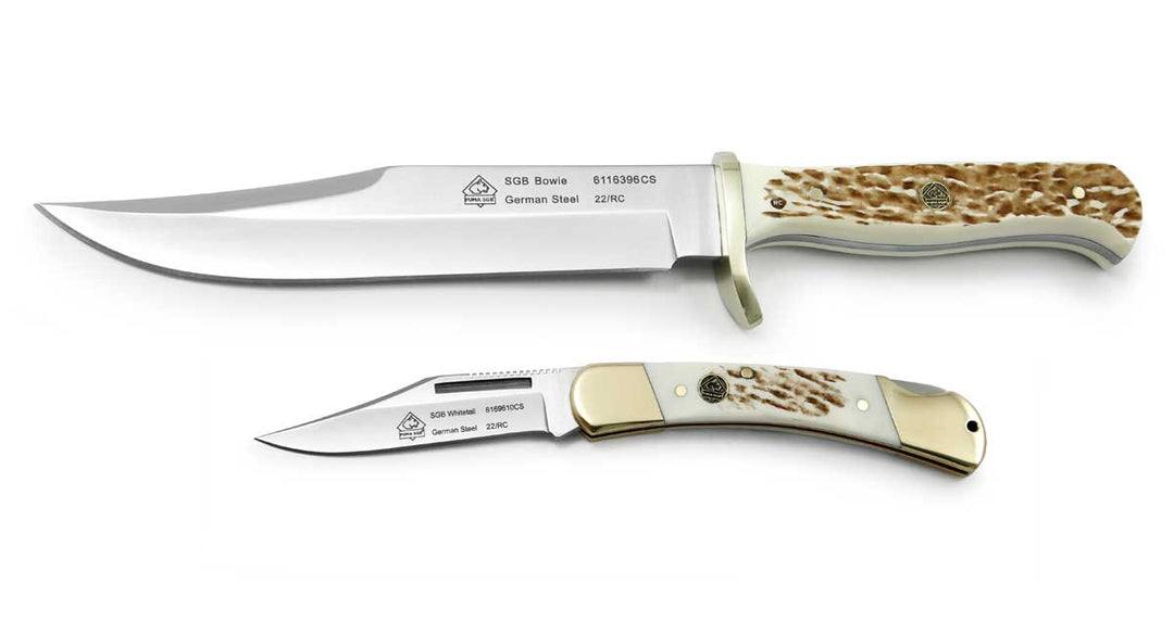 Puma SGB BOWIE WHITETAIL POM COMMANDO STAG