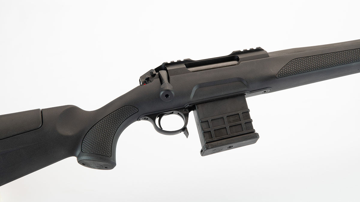 SABATTI ROVER PATROL 308 WIN SYNTHETIC STOCK + IRON SIGHTS + FLASH HIDER