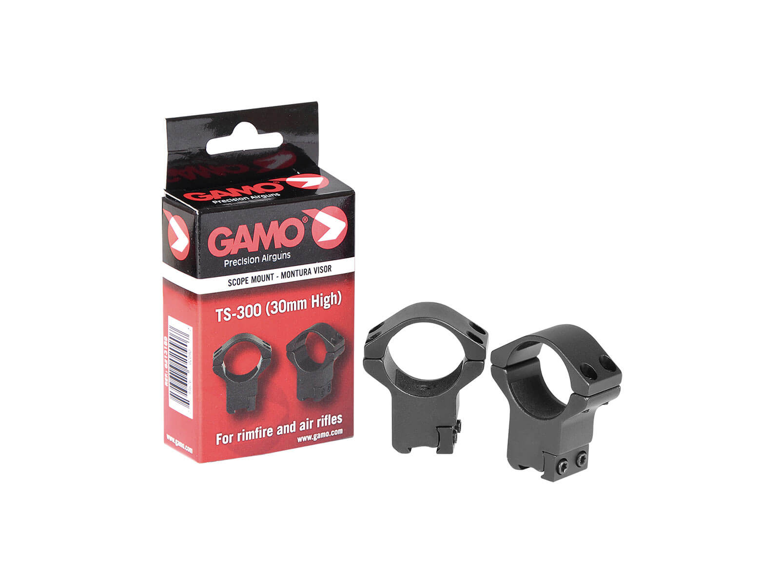Gamo Air Rifle Mount 2-Piece High TS-300 30mm