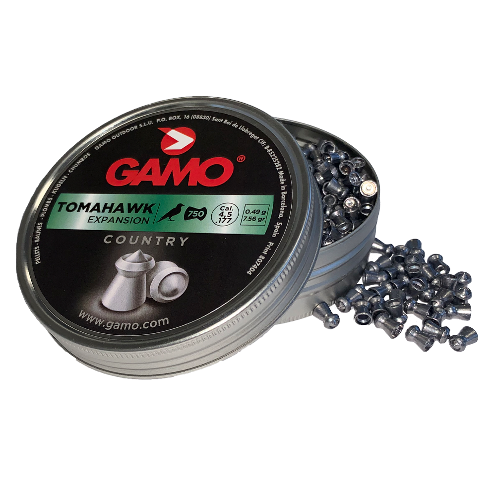 Gamo Tomahawk 4.5mm Pellets (750)