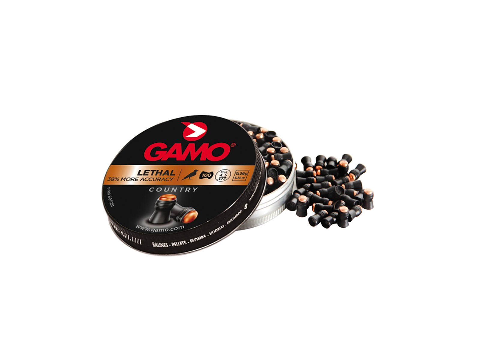 Gamo Lethal Lead Free 4.5mm Pellets (100)